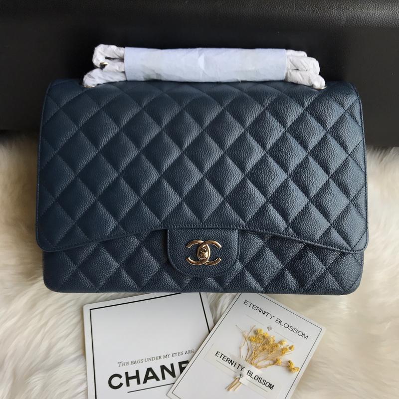 Chanel 2.55 Classic A58601 ball pattern silver buckle Baolan